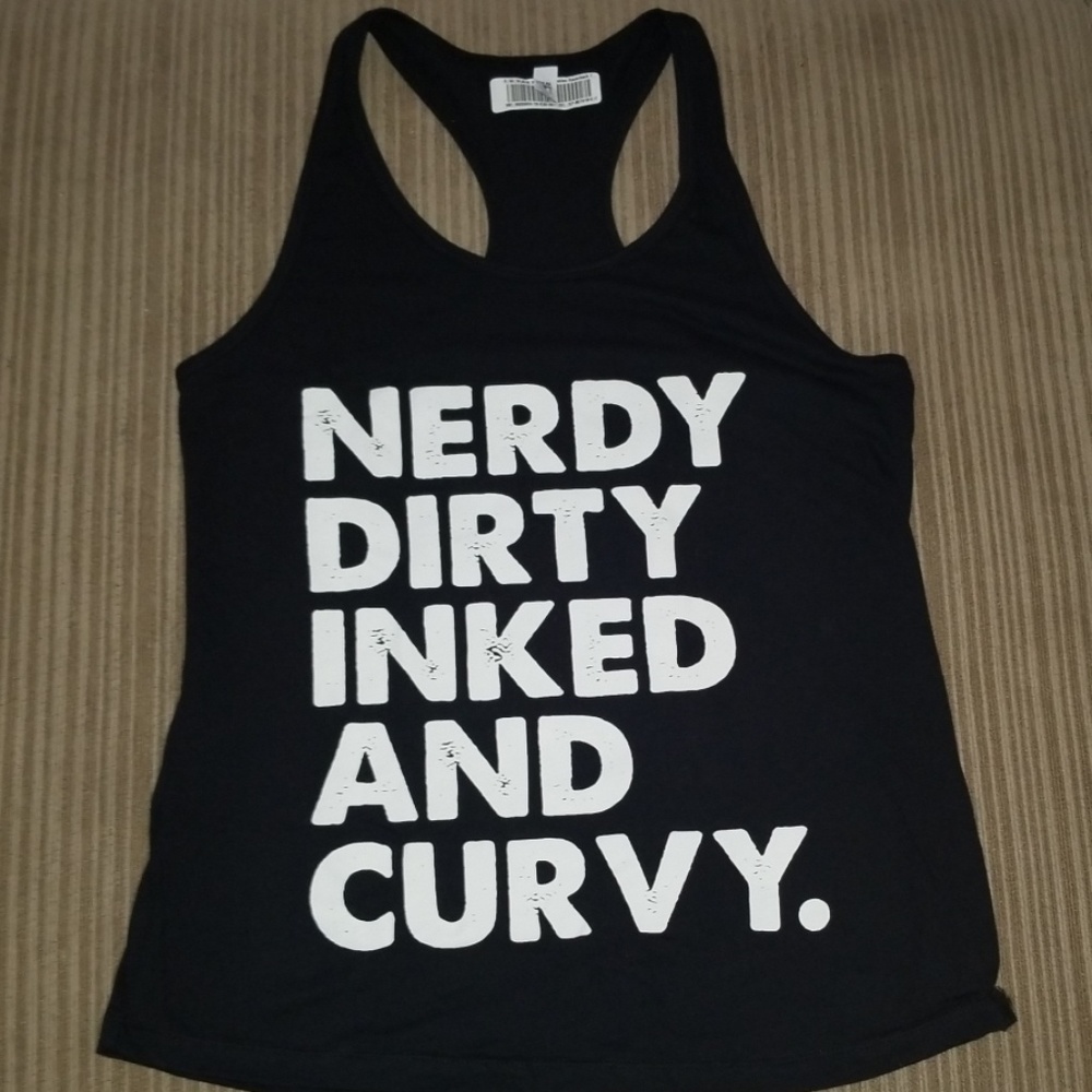 Black racer back tanks
